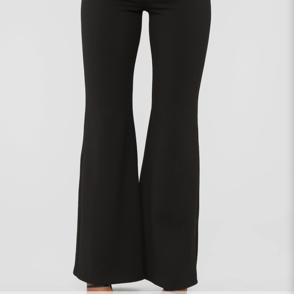 Belted Flare Pants - Picture 4 of 7